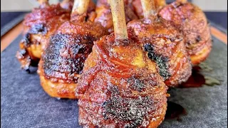 How to make chicken LOLLIPOPs #airfryerrecipe