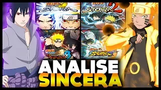 uma ANALISE SINCERA da SAGA Naruto Storm (1,2,3 e 4)