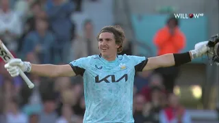 Sean Abbott smashes 34-ball century to match T20 Blast record | T20 Blast - SRY vs KEN