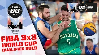 Czech Republic v Australia - Men’s Full Game - FIBA 3x3 World Cup 2019 - Qualifier - Puerto Rico