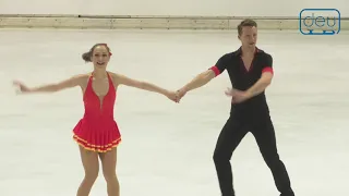 Monika Szubert - Mateusz Kokosinski - Intermediate Pairs FS - Oberstdorf 2019