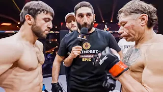 СЛИВ! МУРАД разнёс МОНГОЛА! Бой Мурад против Олег Монгол | Полный бой. Epic Fighting Championship