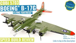 COBI 5703 Boeing™ B-17G Flying Fortress™ - Speed Build Review