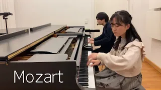 Mozart : Sonata for Two Pianos KV.448 - Piano Duo Crewir