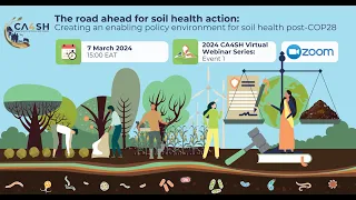 CA4SH Policy Webinar: Creating an enabling environment for soil health post-COP28