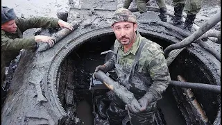 ТАНК Т-34 ИЗ РЕКИ / ИСТОРИЯ ПОСЛЕДНЕГО БОЯ !!!