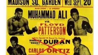 Muhammad Ali VS Floyd Patterson "Colour Video Good quality)