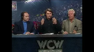 Huge "Weasel" chant for Bobby the Brain Heenan on WCW Nitro 1997