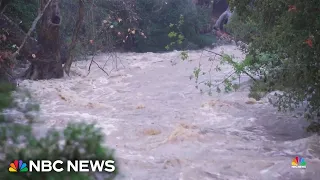 New storm causes more destruction in California