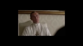 Deleted scene from the movie "Young pope"/ Вырезанная сцена из "Молодой папа"