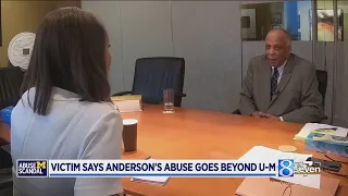 Victim says Anderson's abuse goes beyond U-M