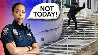 Crazy Security Guards Vs. Skateboarders