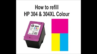 Refill cartridge HP 304 304XL Colour