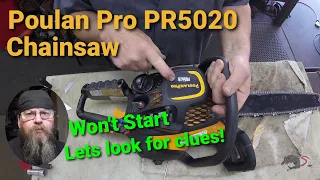 Poulan Pro PR5020 Won't Start-FIXED!