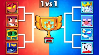 Who is The Best FIRE or ICE Brawler? | Brawl Stars Tournament