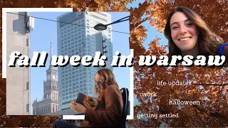 a (messy) week in Warsaw vlog