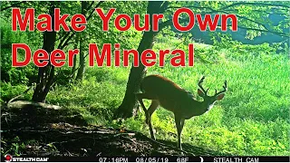 How To Make Your Own Deer Mineral | DIY Deer Mineral | Save Money Make Your Own