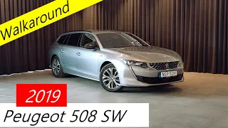 Peugeot 508 SW GT line 2019 walk around