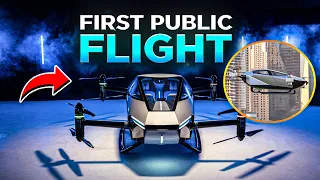 'Xpeng X2' The Future of Flying Cars!? - First Public Flight!