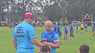 Under 14s Kellyville Bushrangers Vs Parra City Titans Second Half. 18.05.2024