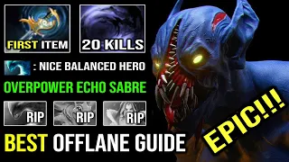 Nightstalker Just Needs Echo Sabre to be OP | WTF Max Speed Bullying Everyone on the Map Dota 2