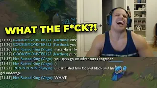 Tyler1 Can't Stop Laughing at Team Chat