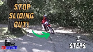 How To Stop Sliding Out On Flat Turns Without Slowing WAY Down