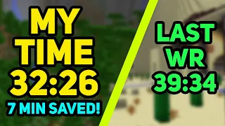 I Beat this WR by Over 7 Minutes - Minecraft Pantheon Speedrun in 32:26