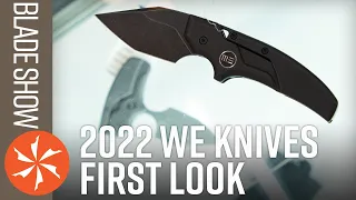 New WE Knives at Blade Show 2022 - KnifeCenter.com