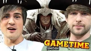 SHOOTIN' MOFOS WITH A BOW (Gametime w/ Smosh)