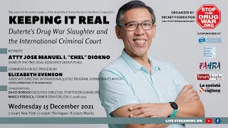 Keeping It Real: Duterte's Drug War Slaughter and the ICC