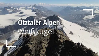 Weißkugel (3.739m) über Bella Vista - Schnalstal | Traumtour im Ötztal