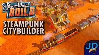 The Cutest Steampunk City Builder I've ever seen 🤖 Steamworld Build Ep1  ⚙️ Lets Play, Tutorial
