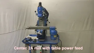 Centec 2A Vertical & Horizontal Milling Machine