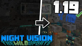 Night Vision Texture Pack 1.19/1.19.4 Download (Fullbright in Minecraft Wild Update)