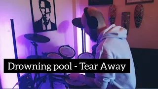 Drowning Pool - Tear Away drum cover by orhuntheboy