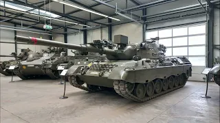 Besuch im Deutschen Panzermuseum im April 2024 in Munster