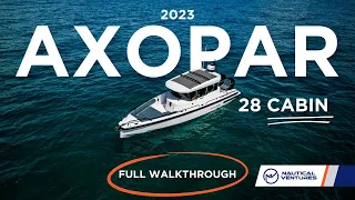 Discover the Axopar 28 Cabin: Full Tour at Haulover!