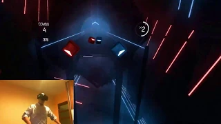 Beat Saber - Rasputin - The fat man is tryin' cardio xD