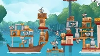 Angry Birds Rio Level 17 Blossom River Walkthrough 3 Star