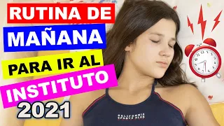 RUTINA DE MAÑANA PARA IR AL INSTITUTO 2021 ❤️NUEVA CASA! ❤️ | Daniela Golubeva