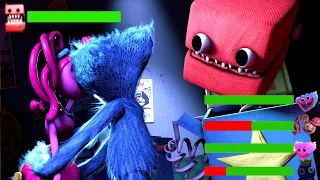 [SFM FNaF] Top 5 Security Breach vs Poppy Playtime WITH Healthbars #19