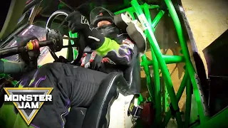 Grave Digger Driver Cam | Monster Jam, Houston 2020 | Monster Jam