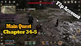 Main Quest Chapter 34-5 "Boss Italo"  l Low Accuracy l No Epic W.S.Mount l F2p l Night Crows