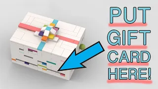 Full Tutorial: GIFTCARD BOX - A Lego Puzzle Box for Gift Cards