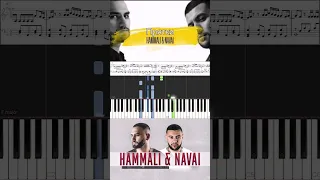 Hammali & Navai - Прятки (кавер на пианино/ноты/Synthesia)