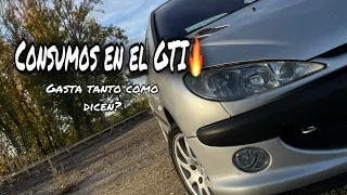 🔥Consumos en mi 206 GTI 🔥|Consume tanto como dicen?🤔