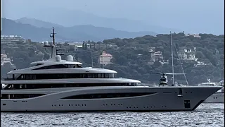 FAITH Superyacht 97m/(317ft) FEADSHIP Project Vertigo. @Emman’s Vlog FR