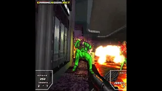 Sergeant Rex vs. Prime Target and Damage Incorporated enemies #doommods #short #cyberpunk #shorts