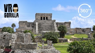 Cancun and Maya Temples in Mexico Guided Tour - 360 VR Video(short)